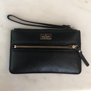 KATE SPADE BLACK WRISTLET